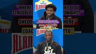 Shedeur keepin it real after their loss to BYU 😅 (via @CUBuffsFootball)