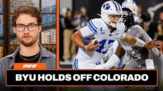 BYU vs. Colorado Review | PFF Grade Release Show