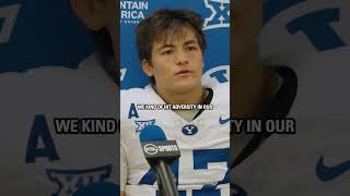 POST GAME PRESS CONFERENCE — BYU vs Colorado — Bear Bachmeier