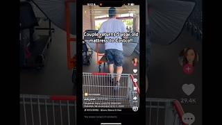 Couple returns FIVE year old Mattress! #costco #returns