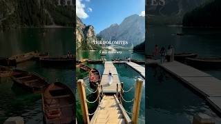 5 day Dolomites itinerary 🇮🇹 Places to visit in the Dolomites Italy #dolomites #dolomiti