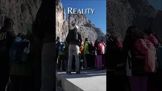 Expectation VS Reality : The Dolomites - Tre Cime di Lavaredo