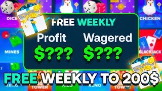How I Turned My Weekly Into 200$ On Stake!