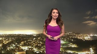 Francella Perez's evening weather forecast for February 14, 2026