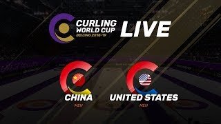 China v United States - Men - Curling World Cup Grand Final - Beijing, China