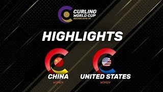 HIGHLIGHTS: China v United States - Women - Curling World Cup Grand Final - Beijing, China