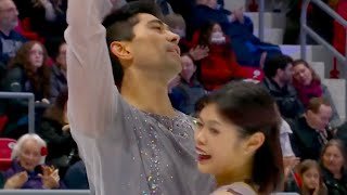 Emily CHAN | Spencer Akira HOWE Highlights | Rinkside: Olympic Season | Ep 5 Saatva Skate America