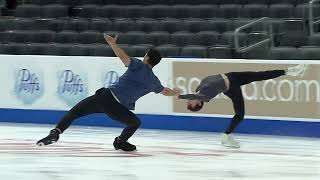 Emily Chan & Spencer Howe | Practice Cam: Pairs | DAY 3 | 2026 Prevagen U.S. Figure Skating Champion