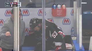 Jeff Skinner Fails To Break His Stick After Receiving Cross Checking Penalty