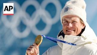 Norway's Klaebo sets a Winter Olympics record with 9th gold medal
