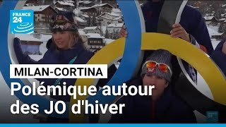 Milan-Cortina 2026 : la présence d'ICE aux Jeux olympiques d'hiver fait polémique • FRANCE 24