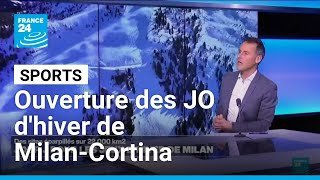 Ouverture des Jeux olympiques d'hiver de Milan-Cortina • FRANCE 24