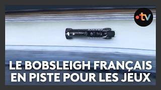 Le bobsleigh français en piste pour les JO d'hiver 2026