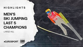 JEUX OLYMPIQUES D’HIVER - SENSATIONNEL ! Les 5 derniers vainqueurs de saut à ski (gros tremplin)