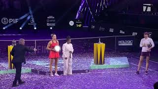 Elena Rybakina refuses to take a photo with WTA CEO because of Stefano Vukov ban