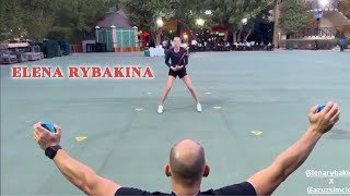 Elena Rybakina’s Secret to That Crazy Speed