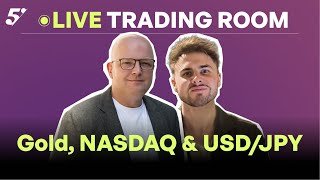 Live Trading & Analysis – Gold, NASDAQ & USD/PJY