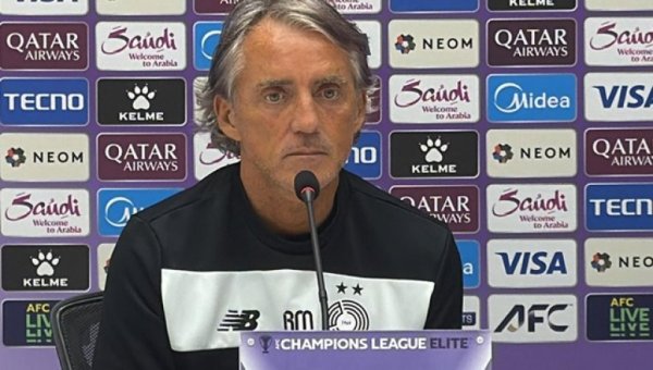 Mancini: No Alternative to Winning Against Al-Ittihad in Asian Elite