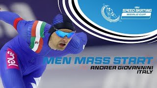 World Cup Champ On Top | Men Mass Start | Calgary 2025 | #speedskating