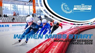 ANOTHER Mass Start Victory for Marijke Groenewoud 🏅Women Mass Start | Inzell 2026 | #SpeedSkating