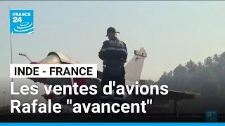 Ventes d'avions Rafale à l'Inde : Paris "très confiant", "les négociations avancent"