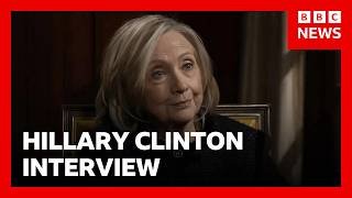 Hillary Clinton accuses Trump administration of Epstein files 'cover-up' in BBC interview | BBC News