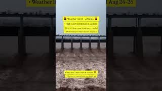 ⚠️ Weather Alert – Jammu ⚠️• High Alert continues in Jammu• Next 6–8 hours may bring heavy rainfall