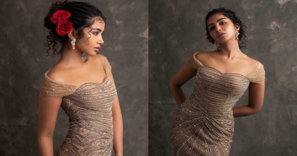 Anupama Parameswaran Slays in a Show-Stopping Golden Outfit