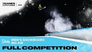 Stake Men’s Snowboard Big Air: FULL COMPETITION | X Games Aspen 2026