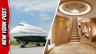 Look Inside Trump's New $400 Million Air Force One Golden Palace