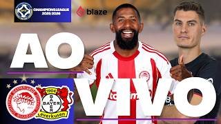 🎥OLYMPIACOS X BAYER LEVERKUSEN AO VIVO AGORA 🔥| CHAMPIONS LEAGUE AO VIVO | PLAYOFFS AO VIVO 18/02  ⚽