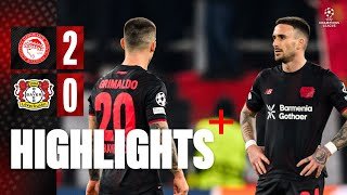 Champions League Highlights: Battling Bayer 04 Leverkusen lose 2-0 at Olympiacos Piraues