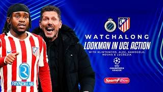 Club Brugge vs Atlético Madrid | Lookman makes UCL debut for Atleti! | Champions League | SportyShow