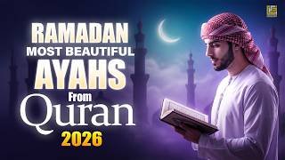 Ramadan 2026 Ultimate Ayahs from Quran | Relaxing Most Beautiful Ramadan Special Verses #ramadan2026