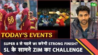 Today's Sports Schedule: West Indies vs ITALY Live | SL vs ZIM Live | AFG vs CAN Live | T20 WC
