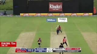 Ryan Burl Half Century vs Patriots