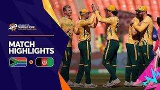 South Africa v Afghanistan | Match Highlights | Men’s T20 World Cup 2026