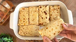 HER RAMAZANDA MUTLAKA YAPARIM ❗️TAM İFTAR YEMEĞİ 😍 KREPLİ TAVUK SARMA TARİFİ 🫔 Çiçekintarifleri