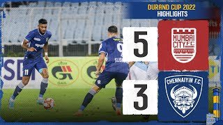 Mumbai City FC vs Chennaiyin FC Highlights | Durand Cup 2022 quarterfinal | Season 9