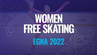 Iida KARHUNEN (FIN) | Women Free Skating | Egna 2022 | #JGPFigure