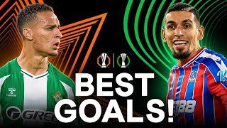 The Best Goals Of The Europa League and Conference League So Far!