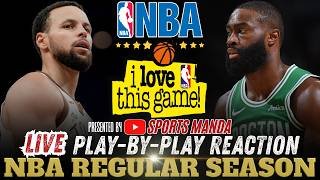 🔴WARRIORS vs CELTICS │ 2026 NBA REGULAR SEASON - Basketball Play-By-Play Reaction & Scoreboard