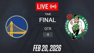 NBA LIVE! Golden State Warriors vs Boston Celtics | February 20, 2026 | NBA Today NBA 2K26 Gameplay