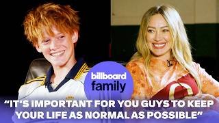 Hilary Duff Gets Interviewed By Her Son Luca | Billboard Family