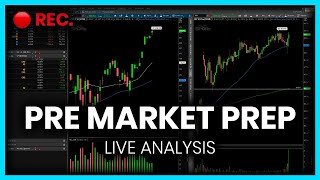 [LIVE] Pre-Market Prep – GDP & PCE Inflation Data Live Market Reaction