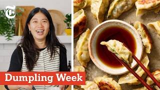Pork and Garlic-Chive Potstickers | Sue Li | Dumpling Week | NYT Cooking