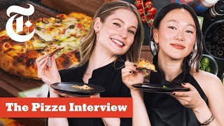 Bridgerton’s Hannah Dodd and Yerin Ha: The Pizza Interview | NYT Cooking
