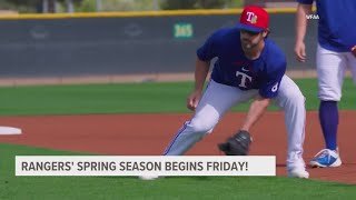 Texas Rangers' spring season begins