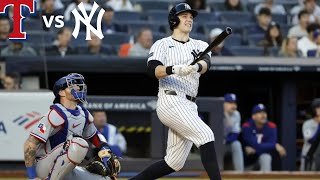 Texas Rangers vs New York Yankees Full Game | 5/20/25