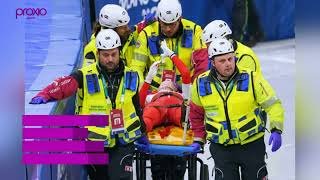 Polish Olympic Skater's Face Sliced by Opponent's Blade